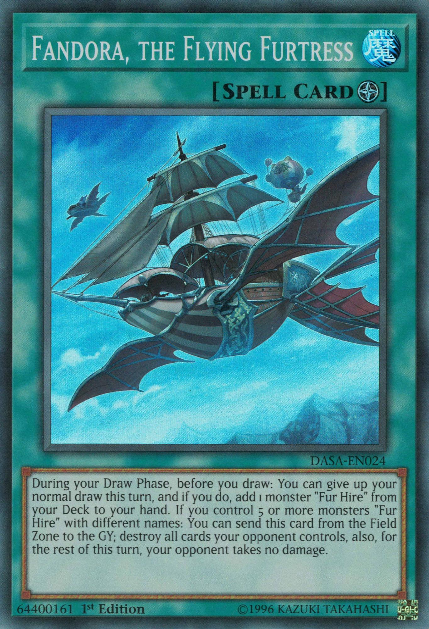 Fandora, the Flying Furtress, Dark Saviors · DASA-EN024