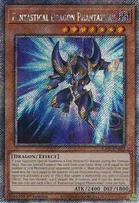 Fantastical Dragon Phantazmay, 25th Anniversary Rarity Collection II · RA02-EN013