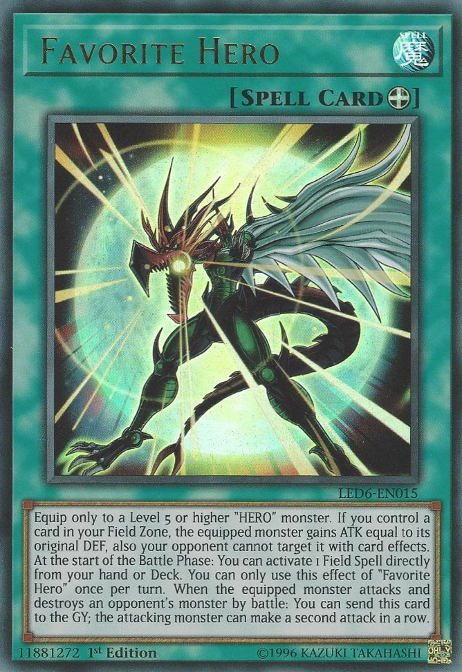 Favorite Hero, Legendary Duelists: Magical Hero · LED6-EN015