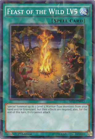 Feast of the Wild LV5, Star Pack ARC-V · SP15-EN041