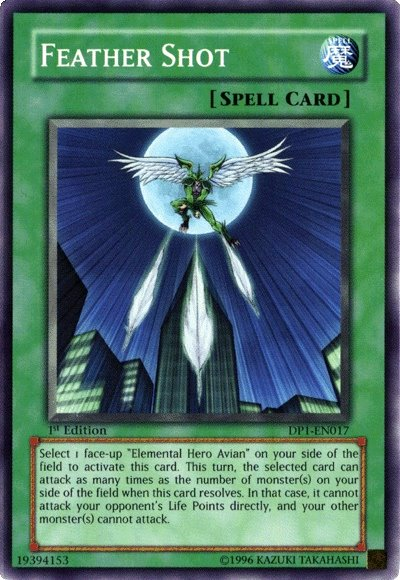 Feather Shot, Duelist Pack: Jaden Yuki · DP1-EN017