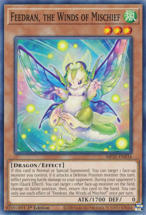 Feedran, the Winds of Mischief, 2021 Tin of Ancient Battles · MP21-EN034