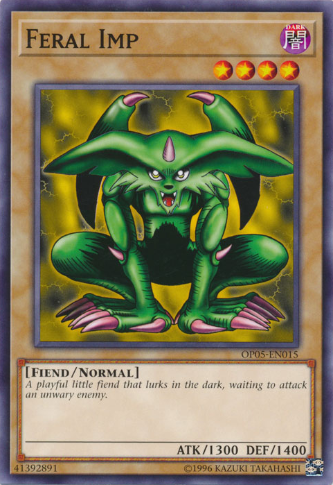 Feral Imp, OTS Tournament Pack 5 · OP05-EN015