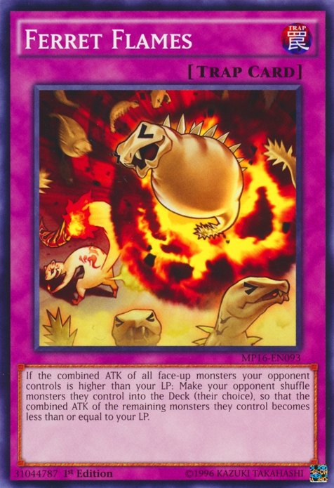 Ferret Flames, 2016 Mega-Tin Mega Pack · MP16-EN093