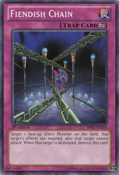 Fiendish Chain, Battle Pack: Epic Dawn · BP01-EN105
