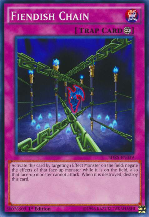 Fiendish Chain, Structure Deck: Seto Kaiba · SDKS-EN039