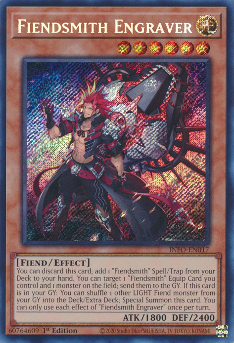Fiendsmith Engraver, The Infinite Forbidden · INFO-EN017