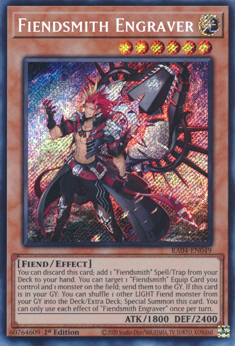 Fiendsmith Engraver, Quarter Century Stampede · RA04-EN049