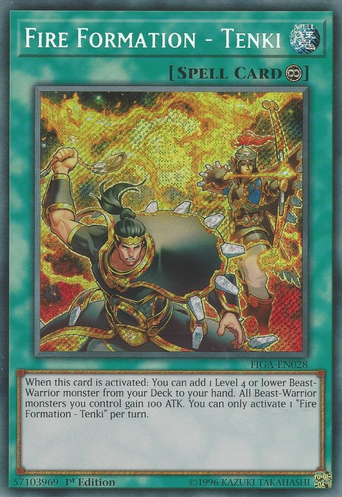 Fire Formation - Tenki, Fists of the Gadgets · FIGA-EN028