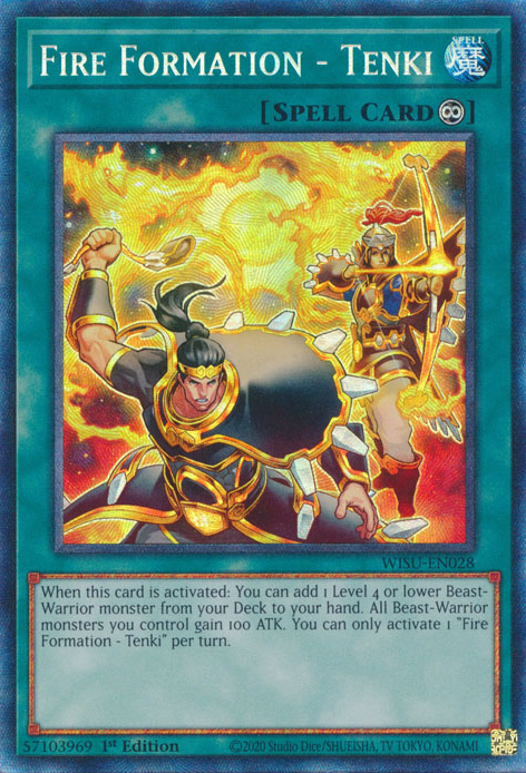 Fire Formation - Tenki, Wild Survivors · WISU-EN028
