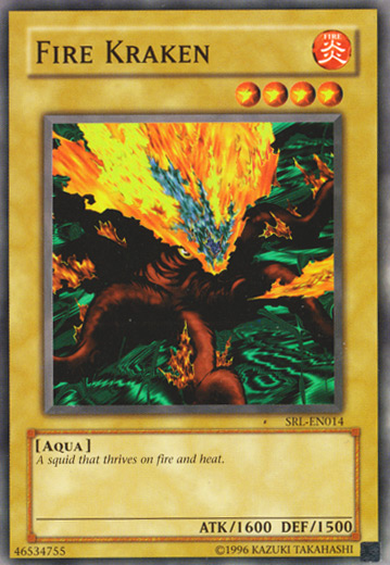 Fire Kraken, Spell Ruler · SRL-014