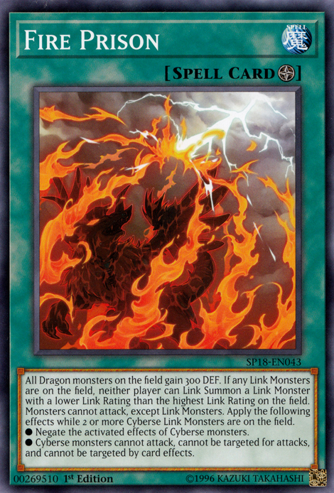 Fire Prison, Star Pack VRAINS · SP18-EN043