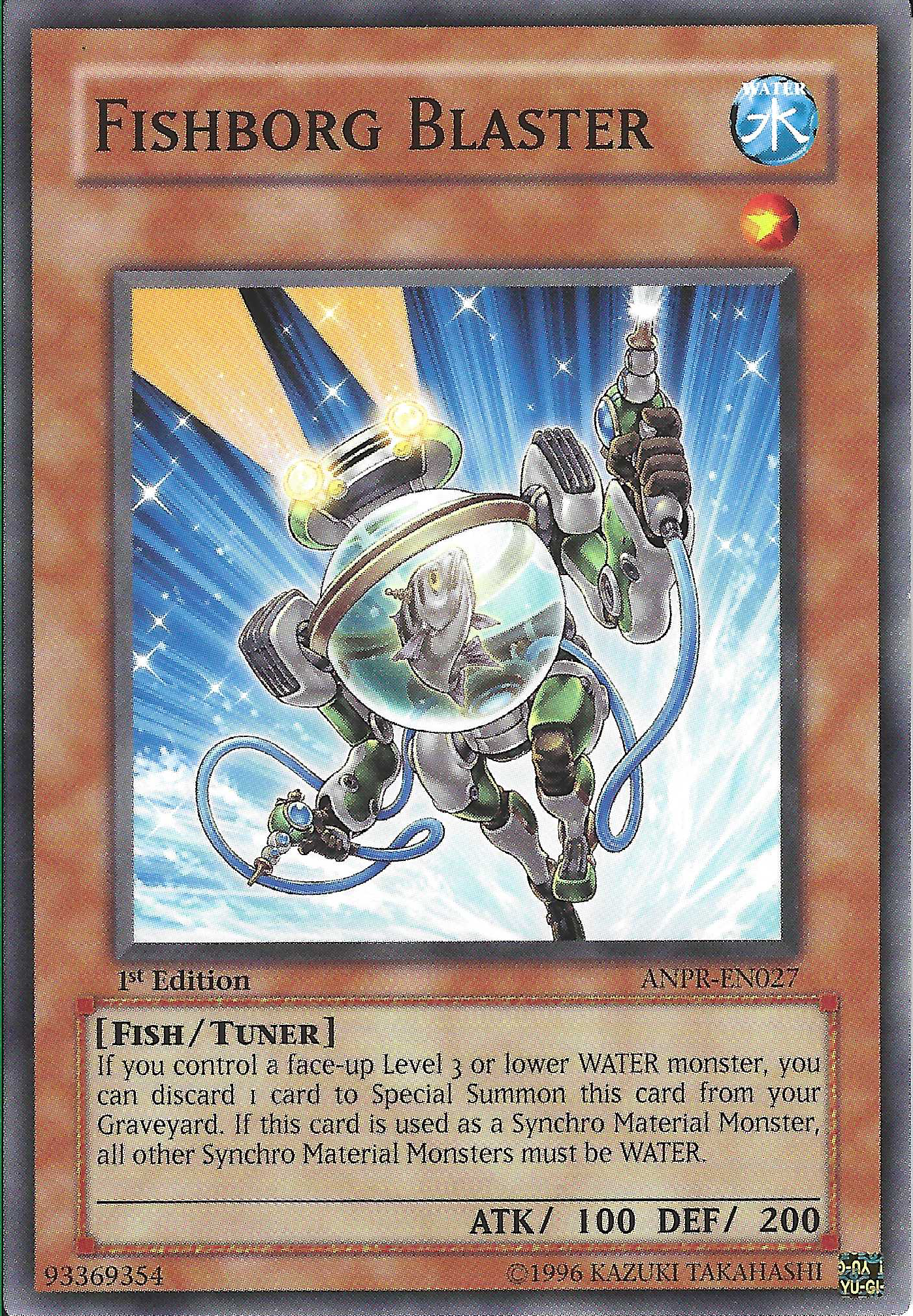 Fishborg Blaster, Ancient Prophecy Sneak Peek Participation Card · ANPR-EN027