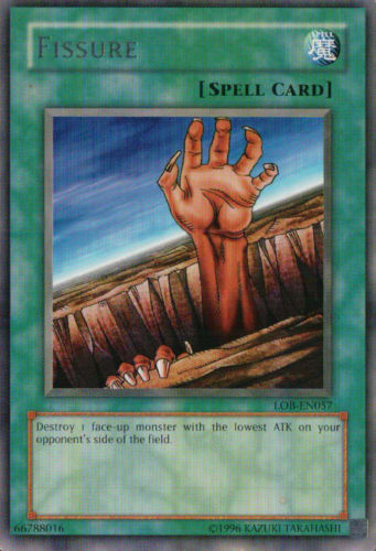 Fissure, Legend of Blue Eyes White Dragon · LOB-057