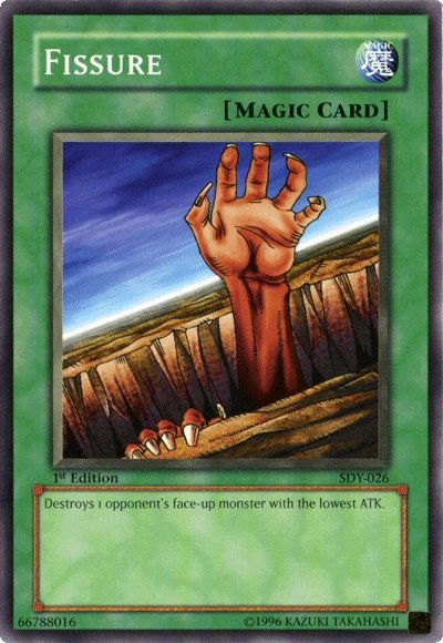 Fissure, Summoned Skull Sample promotional card · SDY-026