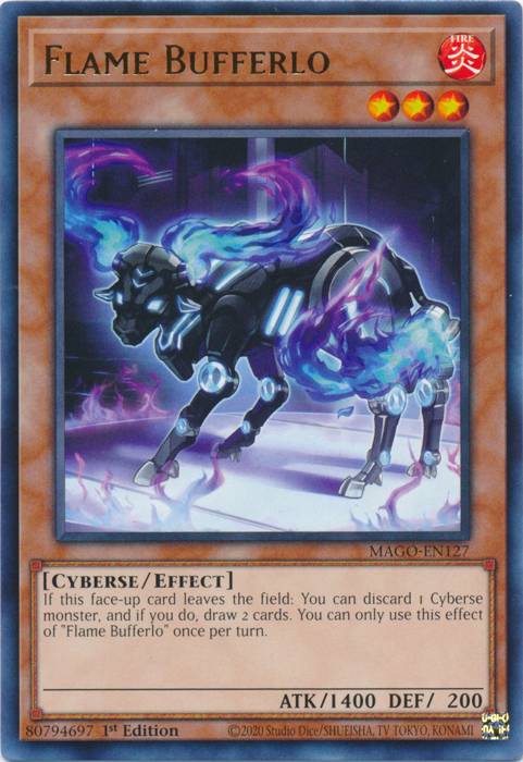 Flame Bufferlo, Maximum Gold · MAGO-EN127