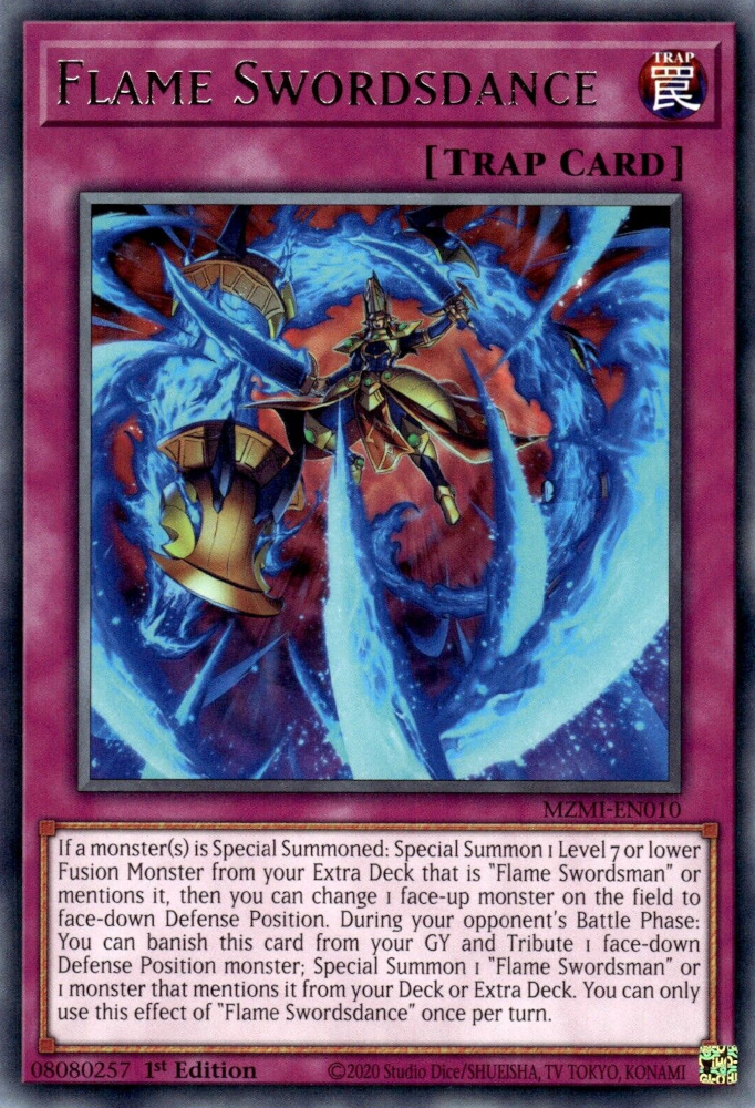 Flame Swordsdance, Maze of Millennia · MZMI-EN010