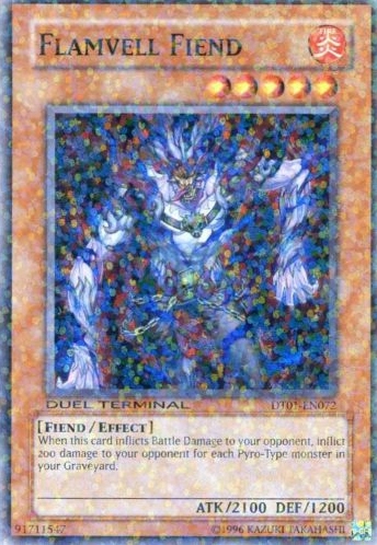 Flamvell Fiend, Duel Terminal 1 · DT01-EN072