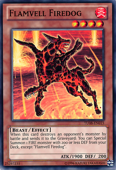 Flamvell Firedog, Turbo Pack: Booster Eight · TU08-EN015