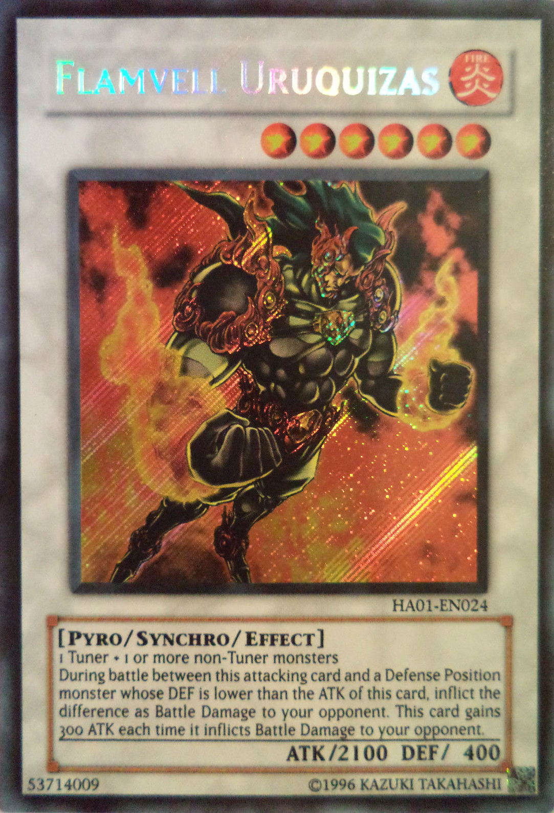Flamvell Uruquizas, Hidden Arsenal · HA01-EN024