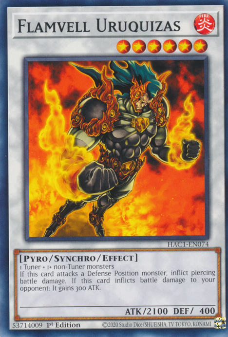 Flamvell Uruquizas, Hidden Arsenal: Chapter 1 · HAC1-EN074