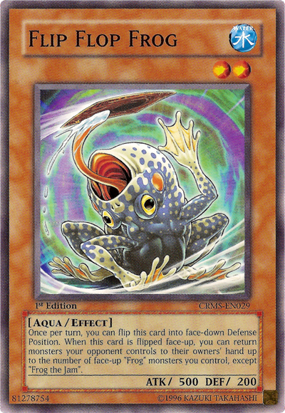 Flip Flop Frog, Crimson Crisis Sneak Peek Participation Card · CRMS-EN029