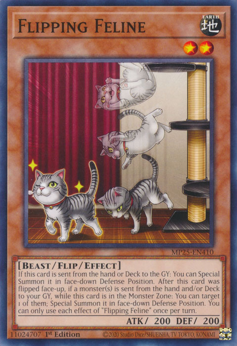 Flipping Feline, 2025 Mega-Pack Tin · MP25-EN410