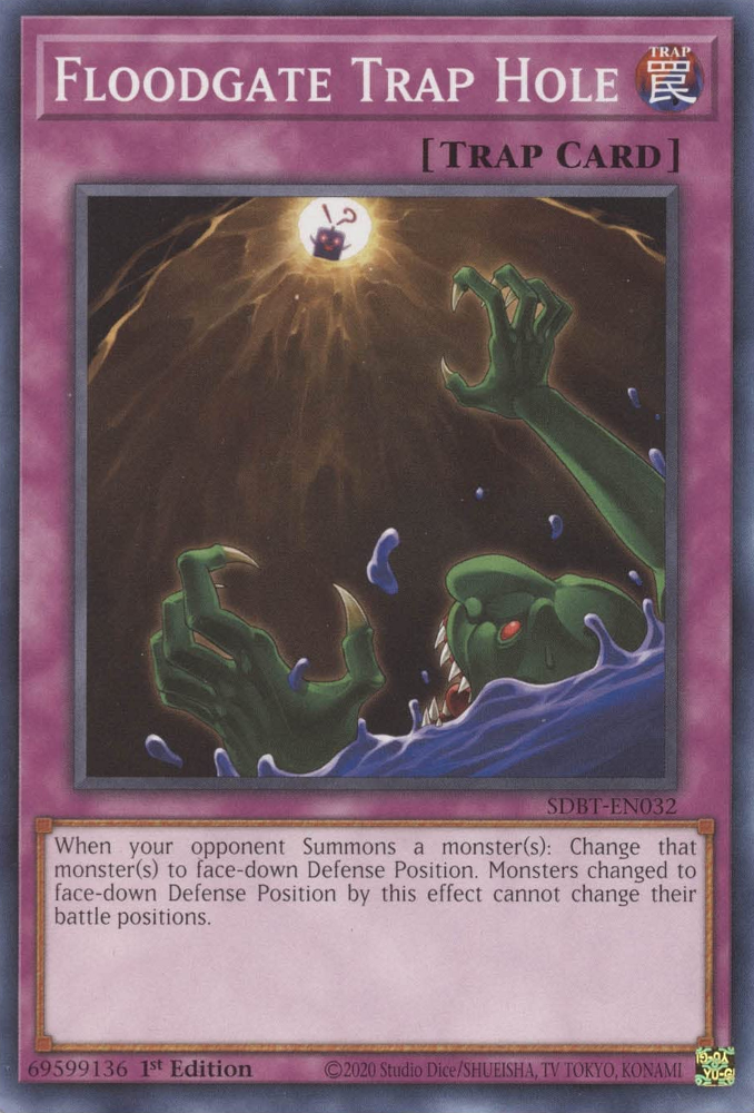 Floodgate Trap Hole, Structure Deck: Beware of Traptrix · SDBT-EN032