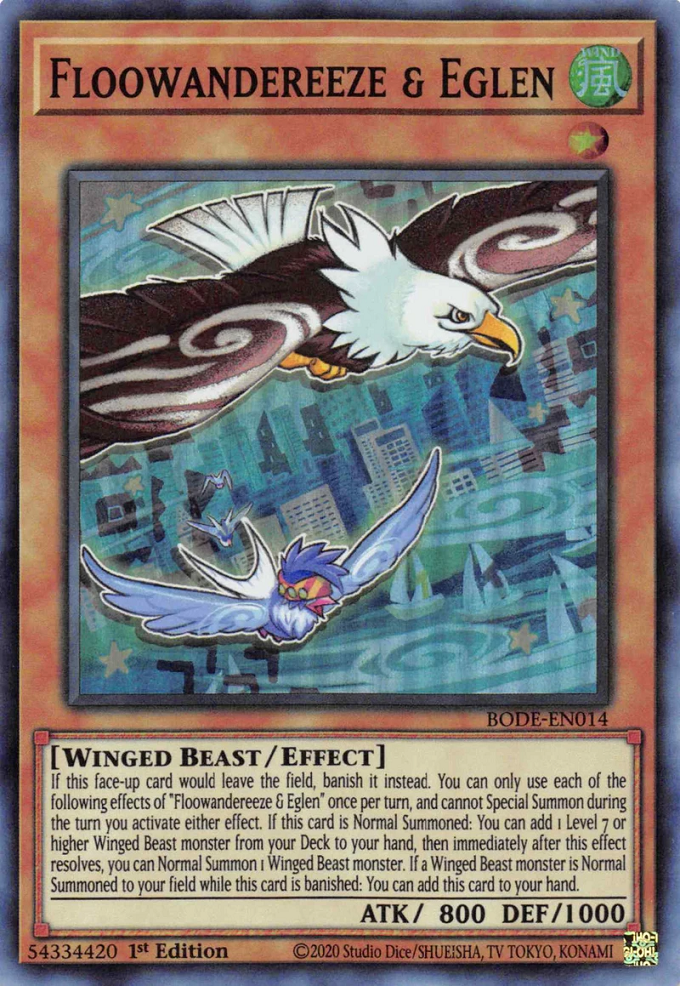Floowandereeze & Eglen, Burst of Destiny · BODE-EN014