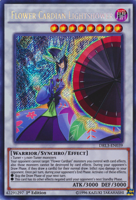 Flower Cardian Lightshower, Dragons of Legend: Unleashed · DRL3-EN039