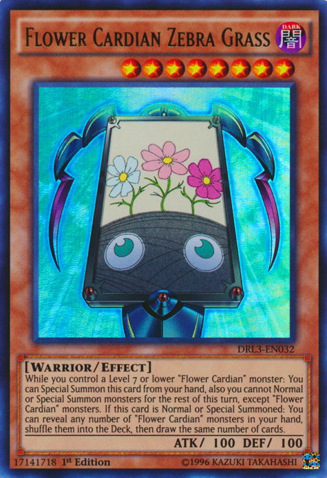 Flower Cardian Zebra Grass, Dragons of Legend: Unleashed · DRL3-EN032