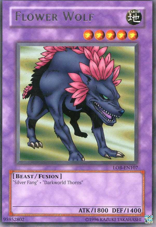 Flower Wolf, Legend of Blue Eyes White Dragon · LOB-107