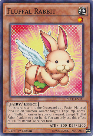 Fluffal Rabbit, The New Challengers Sneak Peek Participation Card · NECH-EN020
