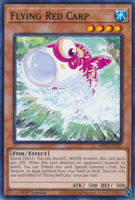 Flying Red Carp, 2022 Tin of the Pharaoh's Gods · MP22-EN181