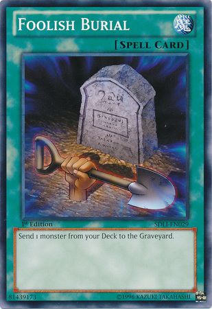 Foolish Burial, Realm of Light Structure Deck · SDLI-EN029