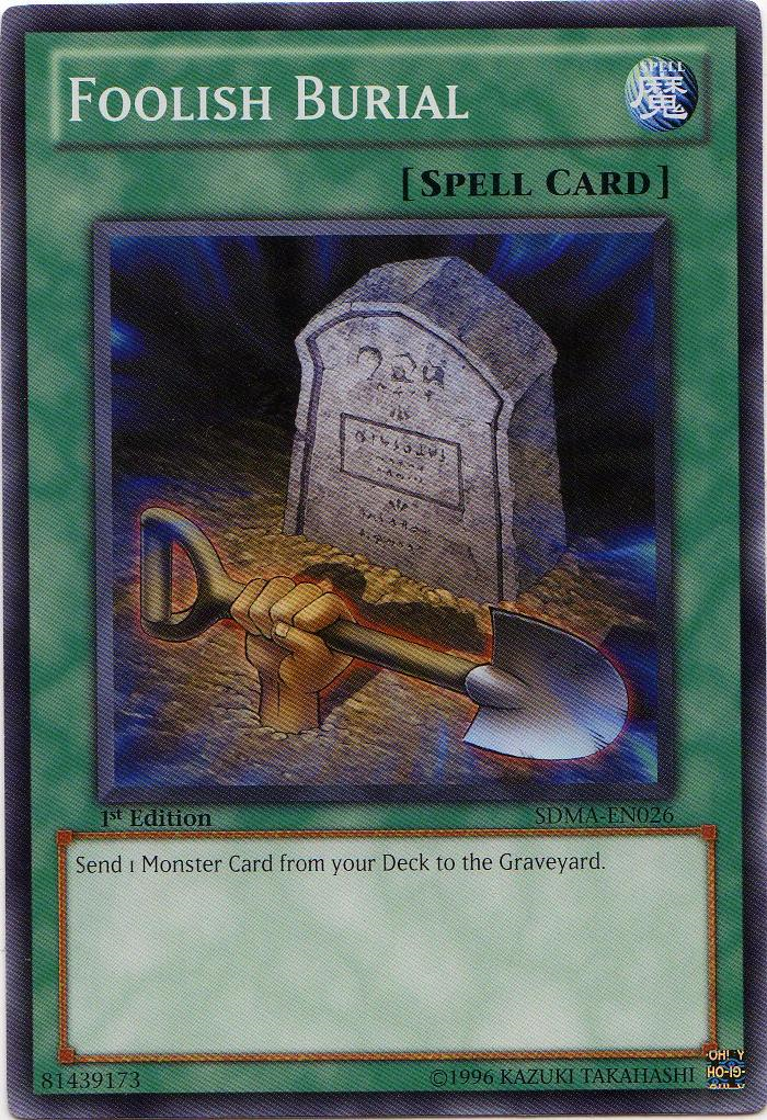Foolish Burial, Structure Deck: Marik (TCG) · SDMA-EN026