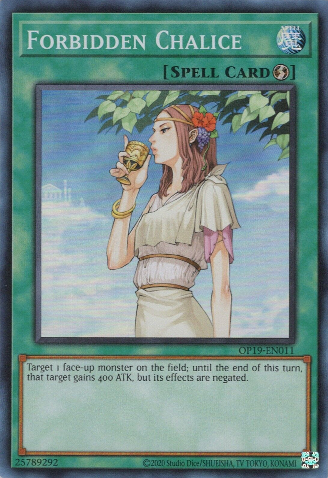 Forbidden Chalice, OTS Tournament Pack 19 · OP19-EN011