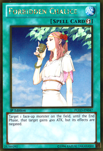 Forbidden Chalice, Premium Gold · PGLD-EN047
