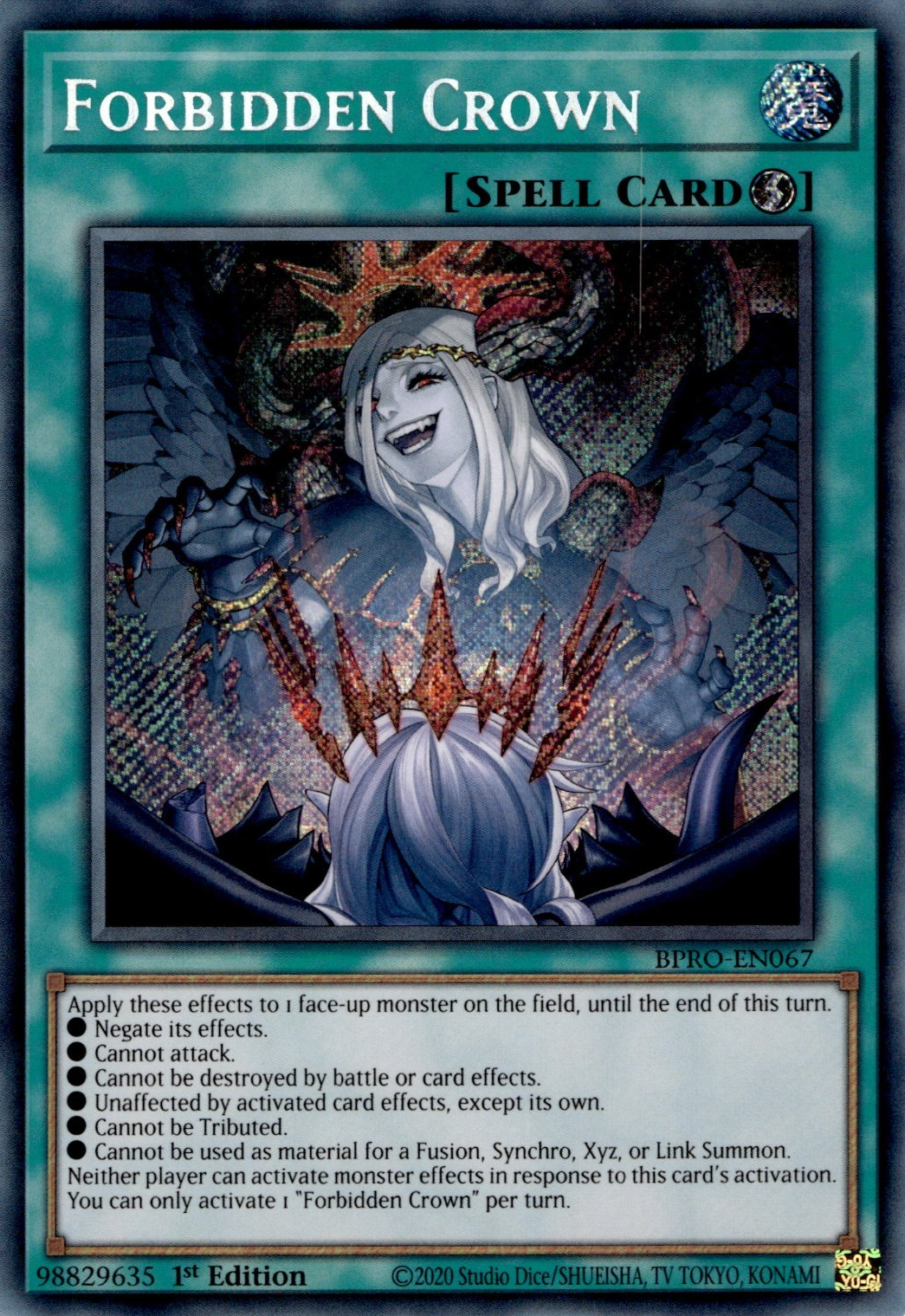 Forbidden Crown, Burst Protocol · BPRO-EN067