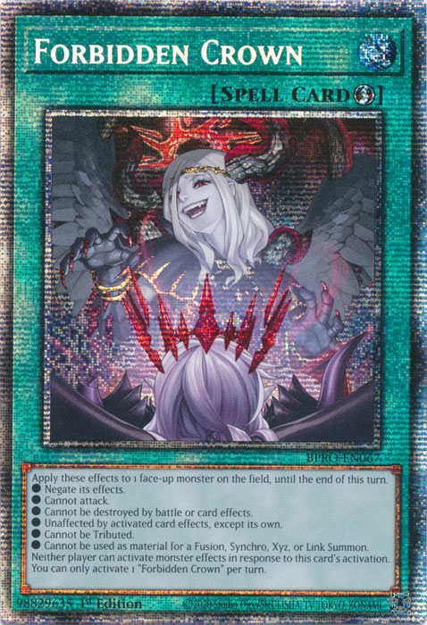 Forbidden Crown, Burst Protocol · BPRO-EN067
