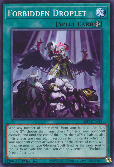Forbidden Droplet, Legendary Modern Decks 2026 · L26D-ENM13