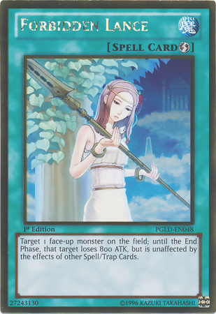 Forbidden Lance, Premium Gold · PGLD-EN048