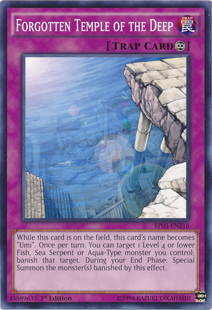 Forgotten Temple of the Deep, Battle Pack 3: Monster League · BP03-EN216