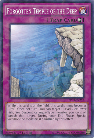 Forgotten Temple of the Deep, Battle Pack 3: Monster League · BP03-EN216