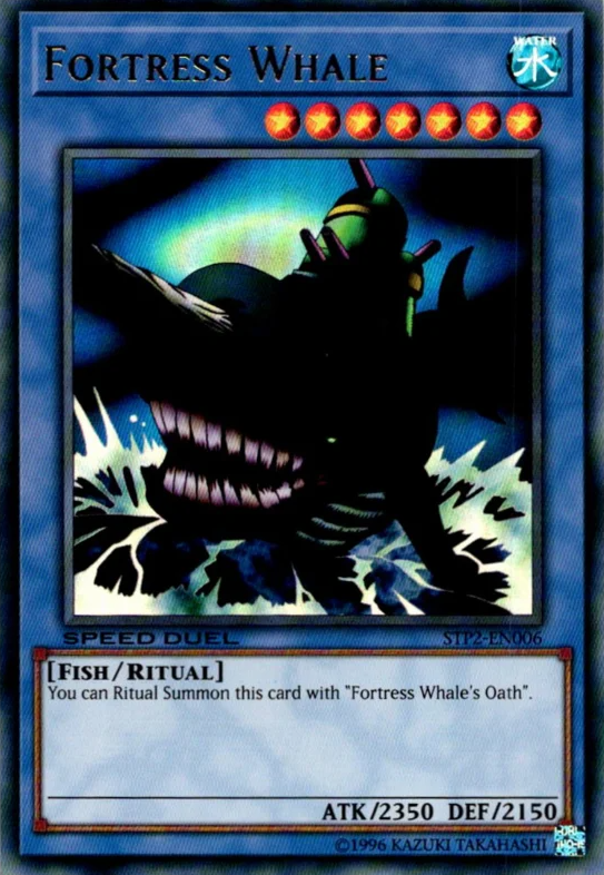 Fortress Whale, Speed Duel Tournament Pack 2 · STP2-EN006