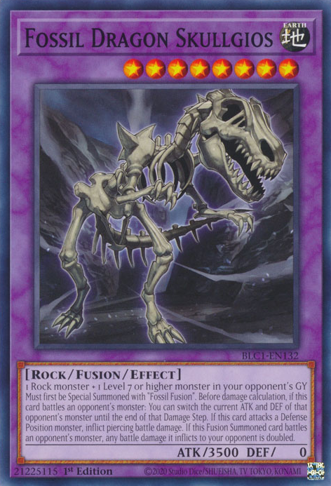 Fossil Dragon Skullgios, Battles of Legend: Chapter 1 · BLC1-EN132