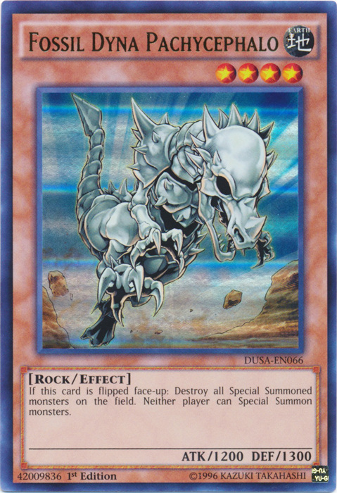 Fossil Dyna Pachycephalo, Duelist Saga · DUSA-EN066