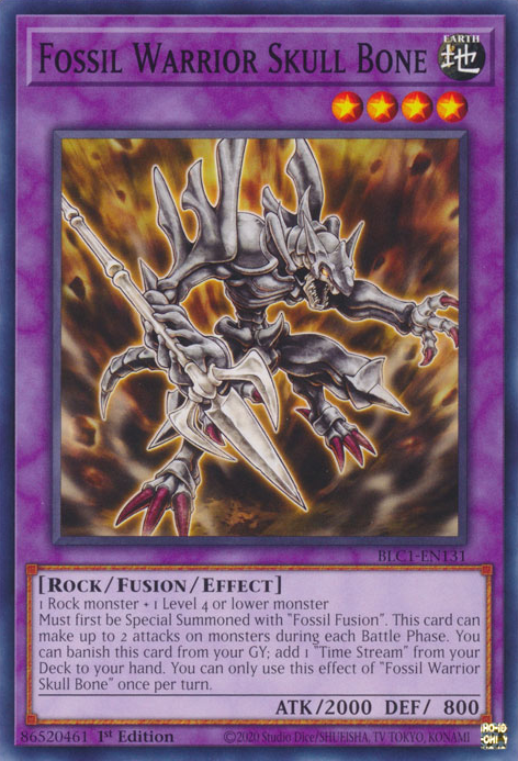 Fossil Warrior Skull Bone, Battles of Legend: Chapter 1 · BLC1-EN131