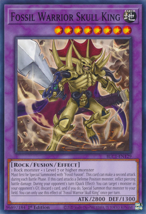 Fossil Warrior Skull King, Battles of Legend: Chapter 1 · BLC1-EN129
