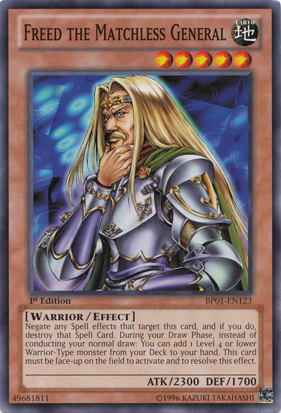 Freed the Matchless General, Battle Pack: Epic Dawn · BP01-EN123